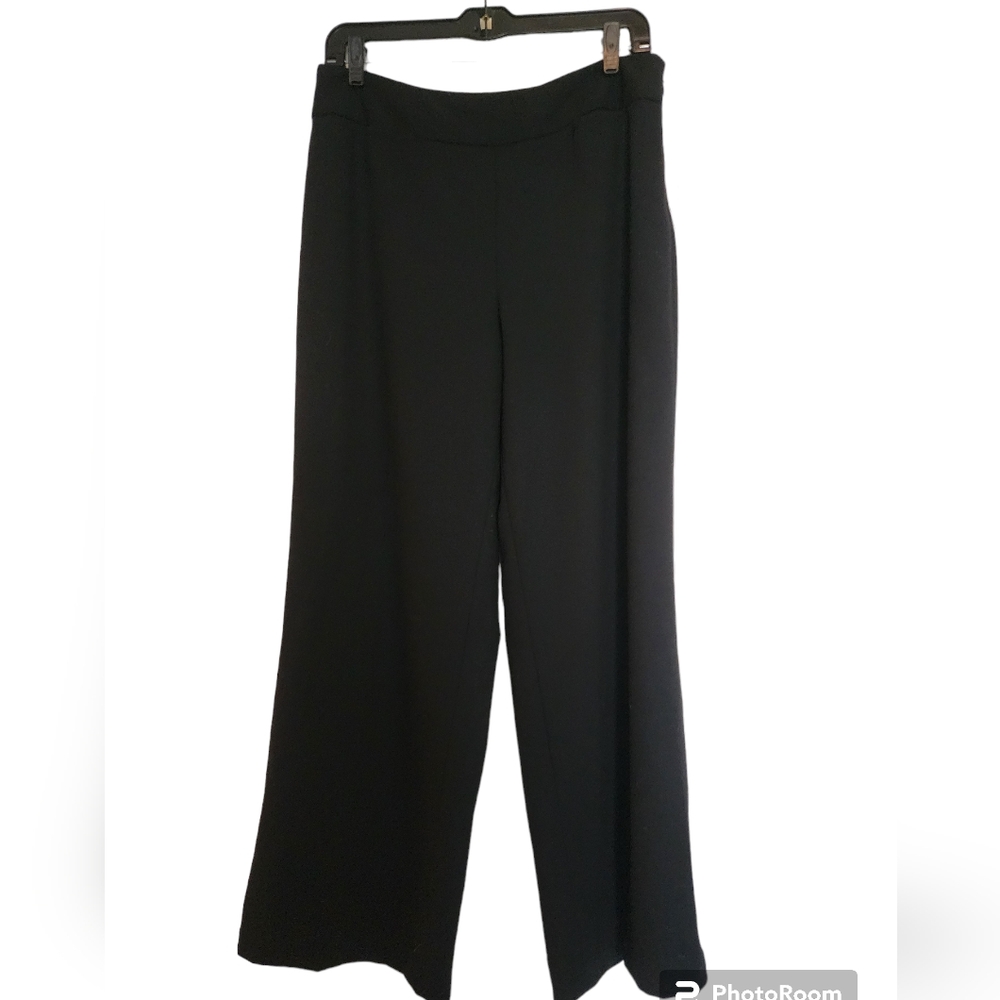 Ann Taylor Loft Black Wool Laura Pant 10 Petite